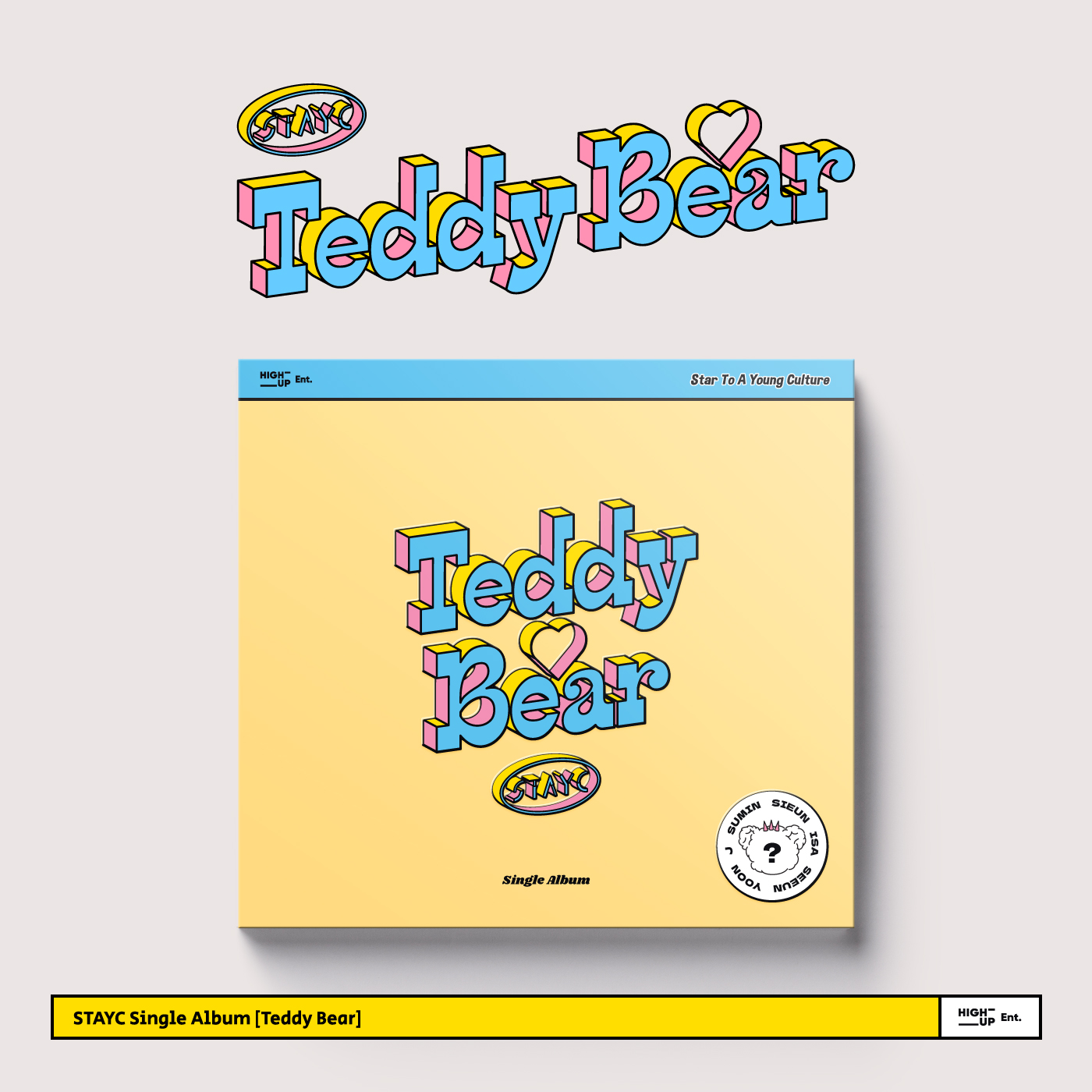 STAYC Single Album [Teddy Bear] Digipack Edition
